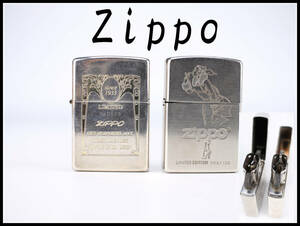 【秀】ZB596 ジッポー 【Zippo】 オイルライター 2点／美品！ｒ