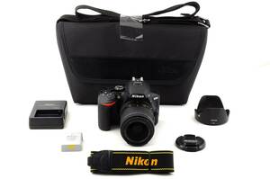 ★ほぼ新品★　Nikon D5600 AF-P 18-55 VR レンズキット ニコン　★ショット数、僅か748回！