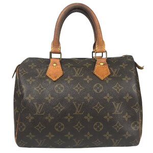 【1円～】 ルイヴィトン LOUIS VUITTON バッグ ハンドバッグ スピーディ25 M41528 MI0990 レザー ブラウン 中古