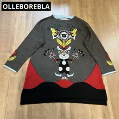 OLLEBOREBLA アルベロベロ ニット　ブタさん　かぎ針モチーフ