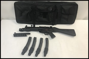 東京)SYSTEMA PTW MP5 トレポン MP5A4カスタム 予備マガジン付 現状品