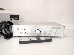 【美品】ROTEL ローテル プリメインアンプ RA-1520 Special Edition 2021年購入 正規品 リモコン/説明書/元箱付 □ 6E6A2-1