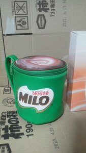 MILO ミロ BIG マグカップポーチ ココア コップ 小物入れ 送料198円