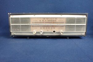 012008 アンティーク 昭和レトロ ラジオ AM-FM DELUXE AFC WINSTON AF-610 2 SPEALER HIGH FIDELITY ジャンク品