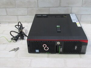 11538 Ω 新TTPC 2490◆ 富士通【 PRIMERGY TX1320 M4 】【 OS無 / Xeon E-2124 3.3GHz / HDD:1.2TB SAS 2.5インチ×3 / 8.00GB 】鍵付