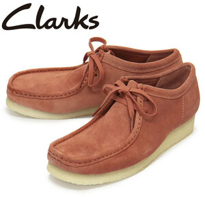 Clarks (クラークス) 26176547 Wallabee ワラビー メンズシューズ Terracotta Suede CL115 UK8-約26.0cm