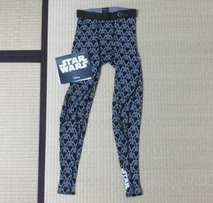 【約40%OFF】新品 C3fit フュージョンロングタイツ M 黒 3F05520S ダースベイダー スターウォーズ　starwars