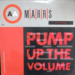 12inch US盤/M┃A┃R┃R┃S PUMP UP THE VOLUME