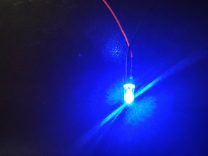 ◆◇13.8V 青色 ブルー LED バックライトLEDに 5個セット 送料無料◇◆