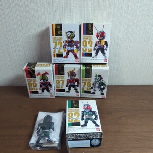 CONVERGE KAMEN RIDER コンバージ 仮面ライダーゲイツ、ライダーマン、ネクロム、クウガ、ストロンガー、ブラックRX６種セット