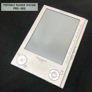 T■ SONY ソニー PORTABLE READER SYSTEM ポータブル リーダー システム PRS-505 本体のみ 海外モデル 通電確認済み ジャンク 中古品