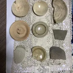 C.鎌倉室町時代はの陶磁器破片