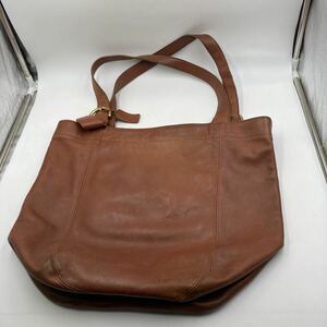 OLD COACH レザー トートバッグ コーチ オールドコーチ ショルダーバッグ 肩掛け ハンドバッグ COACH