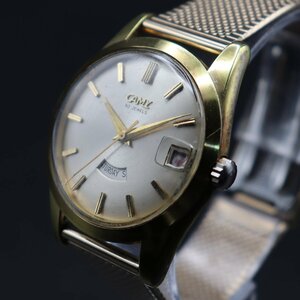 希少 CAMY SUPERAUTOMATIC キャミー DAY AND DATE 30石 自動巻き ジャンク ウォッチメダリオン デイデイト スイス製 メンズ腕時計