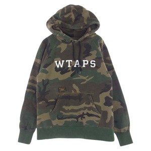 WTAPS ダブルタップス 15AW 152ATDT-CSM04S DESIGN HOODED 02 カモ フーディ プルオーバー パーカー マルチカラー系【中古】