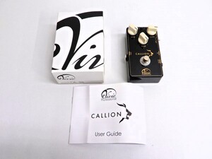 103Z139★【中古品】Vivie/ヴィヴィ CALLION オーバードライブ ギター用エフェクター