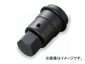 トネ/TONE 19.0mm（3/4”） インパクト用ヘキサゴンビットソケット（差替式） 品番：6AH-22H