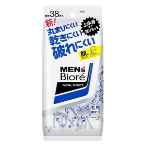 花王　メンズビオレ　洗顔シート　卓上用　38枚　10個セット 送料無料