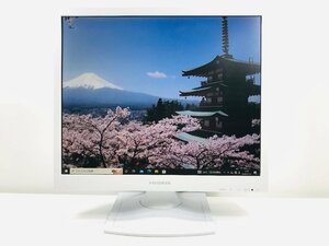 I-O DATA 19型スクエア液晶ディスプレイ ホワイト LCD-AD192SEDSW