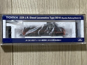 TOMIX 2229　JR　DE10形ディーゼル機関車　JR九州黒色塗装A（未走行）