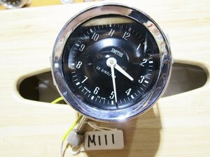 BMC MINI MG LOTUS ダッシュ 電気式時計 当時物 中古 M111 オースチン モーリス モーガン