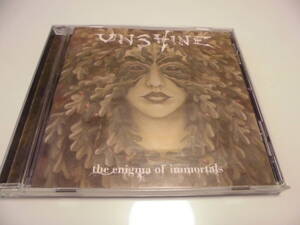 UNSHINE / The Enigma of Immortals　フィンランド産シンフォニック・ヘヴィメタル、フィメールＶｏ、２ｎｄ！