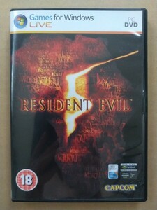 PC DVD-ROM Resident Evil 5 EU版 バイオハザード5