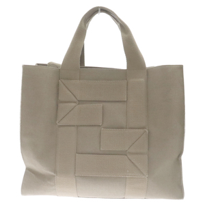 FENDI フェンディ TOTE CANVAS 2WAY キャンバス トートバッグ ベージュ 7VA558 AHU6