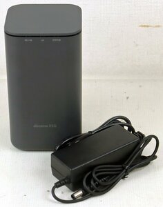 S★中古品★ネットワーク機器 『5G対応ホームルーター home 5G HR01』 NTTドコモ/シャープ 発売:2021年 本体・ACアダプタのみ