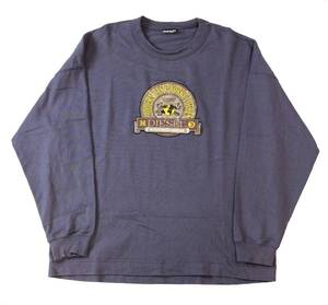 DIESEL ディーゼル S-PATCHY オーバーサイズ フロントロゴ スウェット トレーナー Ｔシャツ グレー系 メンズ XL