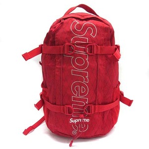 シュプリーム SUPREME バックパック BACKPACK リュック 2018FW レッド 赤 ☆AA★