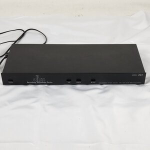 [KM0041] 中古現状品 dbx Model 224 ノイズリダクションシステム 電源入りました