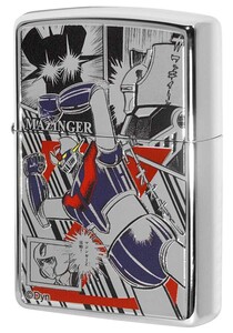 Zippo ジッポライター マジンガーZ アニメ キャラ MAZINGER Z 銀メッキ 70655