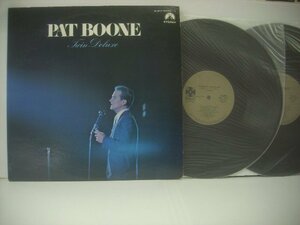 ■ 2LP 　PAT BOONE / TWIN DELUXE 豪華盤 パット・ブーン 大全集 国内盤 ビクター音楽産業株式会社 SJET-9370～1 ◇r51219