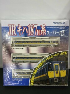 TOMIX トミックス 92580 JR キハ187 10系 特急ディーゼルカー(スーパーおき) セット N-GAUGE Nゲージ 【ビニール梱包品、現状出品】