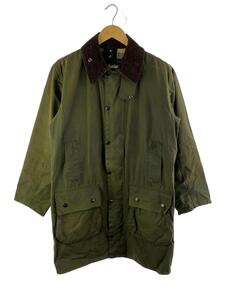 Barbour◆A 330/BORDER JACKET/オイルドコート/36/コットン/KHK