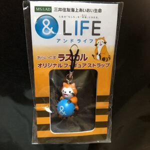 レア非売品　あらいぐまラスカル フィギュアストラップ 三井住友海上あいおい生命ノベルティ