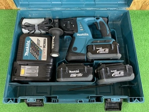 【中古品】マキタ/Makita　36V　充電式ハンマドリル　HR262DRDX　バッテリー×3点　w234