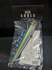 モグラッパースリム 190 - 90g ] 190mm 90 イナダ　ソウルズ　ＳＯＵＬＳ