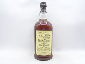 同梱不可 1円～THE BALVENIE DOUBLE WOOD 12年 バルヴェニー ダブルウッド シングルモルトスコッチウイスキー 1000ml 43％ G35631