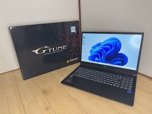 ゲーミングノートPC：マウスコンピュータ G-Tune P5-I7G60BK-A《i7-12650H(10コア/16スレッド/最大4.70GHz)・GeForce RTX 4060 GDDR6 8GB》