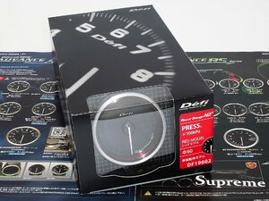 在庫有 Defi　Racer Gauge N2プラス デフィ レーサーゲージ　 60Φ　（レッド）　圧力計　 DF19602　（油圧計 もしくは 燃圧計）