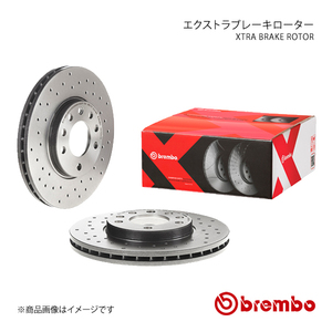 brembo ブレーキローター Volkswagen TOURAN 1TCAV 09/09～12/11 エクストラブレーキディスク フロント 左右セット 09.9145.1X