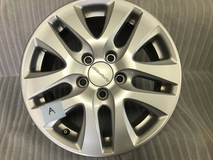 16インチアルミ　1本 ホンダ モデューロ 16×7J 5穴 PCD114.3 オフセット+55 Modulo A