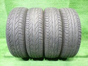 中古 ダンロップ タイヤ 夏 155/70R12 4本 2020年 EC201