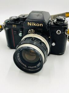 ★ Nikon F3 NIKKOR 35mm 1:2.8 一眼レフ フィルムカメラ マニュアルフォーカス 動作未確認