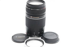 CANON ZOOM LENS EF 75-300mm 1:4-5.6Ⅲ USM 良品 11-18-08