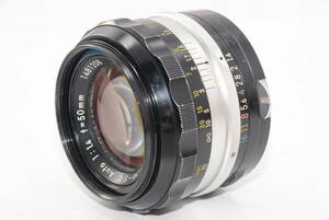 【外観並級】Nikon ニコン Nikkor-S・C Auto 50mm f1.4　#u3646