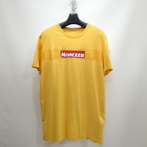 MONCLER モンクレール Tシャツ メンズ　イエロー SIZE L ◆3118/静岡清水店