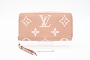 ☆安心の３大保証☆ ABランク ≪LOUIS VUITTON ルイ ヴィトン/ジッピーウォレット≫ M81645 バイカラー ローズトリアノン クレーム 送料込